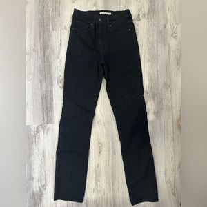 Levi’s 724 High Rise straight leg jeans